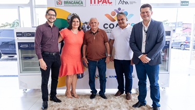 ITPAC Bragança recebe visita de Pedro Onofre, da direção de ensino.